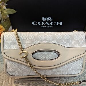 Coach Cut Out Clutch